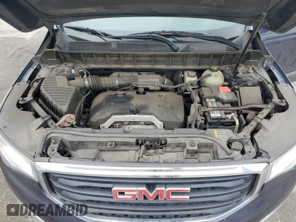 2018 GMC Acadia SLE with VIN 1GKKNRLA2JZ219465, listed as a Copart auction lot 55831755 with 157,168 mi miles and Salvage title. Bid and sale history available at DreamBid. Image 12.