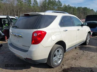 2014 Chevrolet Equinox LTZ with VIN 1GNALDEK3EZ121421, listed as a IAAI auction lot 41833083 with 174,846 mi miles. Bid and sale history available at carsss.com. Image 4.