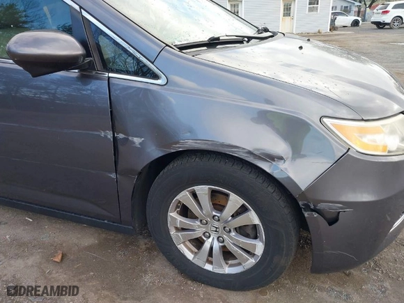 2015 Honda Odyssey EX with VIN 5FNRL5H47FB121590, listed as a IAAI auction lot 41985192 with 145,454 mi miles. Bid and sale history available at carsss.com. Image 6.