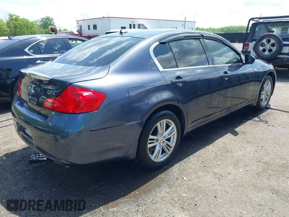 2013 Infiniti G37 x z VIN JN1CV6AR0DM757531, wystawiony jako IAAI lot #42149177 z przebiegiem 150 541 mil mil oraz . Historia ofert i sprzedaży dostępna na DreamBid. Obrazek 4.