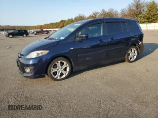 2008 Mazda 5 Grand Touring with VIN JM1CR29L680312640, listed as a Copart auction lot 75500024 with 151,128 mi miles and Salvage Title. Bid and sale history available at carsss.com. Image 1.