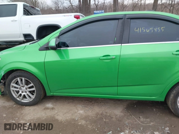 2015 Chevrolet Sonic LT with VIN 1G1JC5SH5F4128952, listed as a IAAI auction lot 41565455 with 125,868 mi miles and . Bid and sale history available at DreamBid. Image 14.
