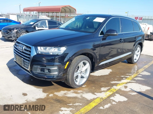 2019 Audi Q7 Prestige with VIN WA1VAAF70KD003824, listed as a IAAI auction lot 41696478 with 89,217 mi miles and . Bid and sale history available at DreamBid. Image 18.
