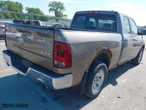 2010 Dodge Ram 1500 SLT with VIN 1D7RV1GT8AS211408, listed as a IAAI auction lot 39632883 with 225,628 mi miles. Bid and sale history available at carsss.com. Image 4.