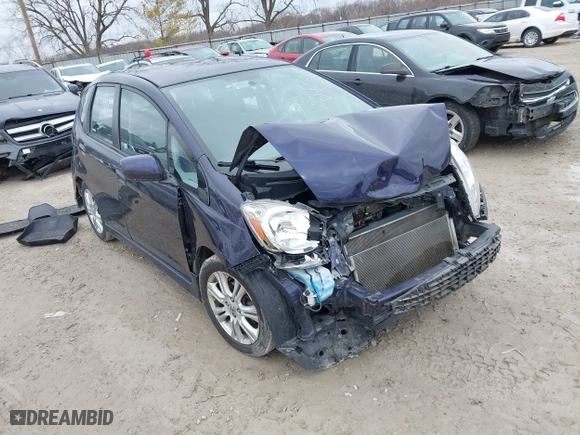 2009 Honda Fit Sport with VIN JHMGE88479S032577, listed as a IAAI auction lot 41725817 with 166,231 mi miles. Bid and sale history available at carsss.com. Image 1.