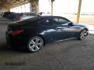2010 Hyundai Genesis Coupe with VIN KMHHU6KH1AU023886, listed as a Copart auction lot 46262545 with 172,344 mi miles and Salvage title. Bid and sale history available at DreamBid. Image 3.