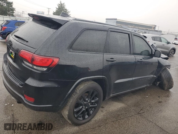 2022 Jeep Grand Cherokee WK Laredo X with VIN 1C4RJFAG6NC116294, listed as a Copart auction lot 83883234 with 35,497 mi miles and Salvage Title. Bid and sale history available at carsss.com. Image 3.