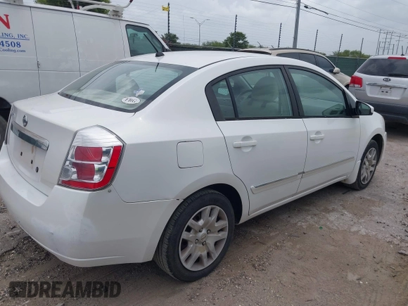 2012 Nissan Sentra S with VIN 3N1AB6AP1CL678585, listed as a IAAI auction lot 42634112 with 161,980 mi miles and . Bid and sale history available at DreamBid. Image 4.