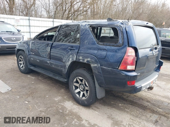 2004 Toyota 4Runner SR5 with VIN JTEBU14R348024422, listed as a IAAI auction lot 42007051 with 156,289 mi miles and . Bid and sale history available at DreamBid. Image 3.