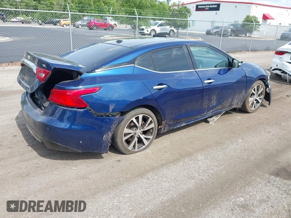 2017 Nissan Maxima S with VIN 1N4AA6AP1HC423038, listed as a IAAI auction lot 42384124 with 101,304 mi miles and . Bid and sale history available at DreamBid. Image 4.