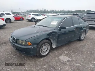 2002 BMW 5 Series 525iA with VIN WBADT43432GZ95010, listed as a IAAI auction lot 41382042 with 149,950 mi miles. Bid and sale history available at carsss.com. Image 2.
