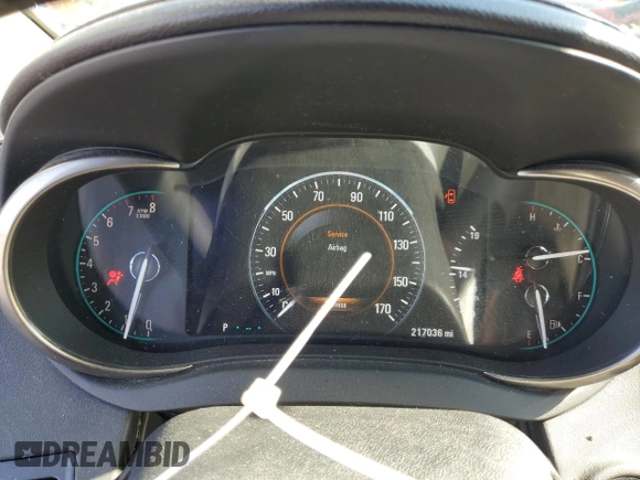 2014 Buick LaCrosse Leather with VIN 1G4GC5G37EF291003, listed as a Copart auction lot 76665934 with 217,036 mi miles and Salvage title. Bid and sale history available at DreamBid. Image 9.
