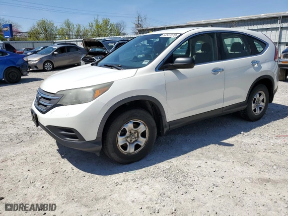 2013 Honda CR-V LX with VIN 5J6RM4H30DL045620, listed as a Copart auction lot 53567075 with 151,927 mi miles and Clean Title. Bid and sale history available at carsss.com. Image 1.