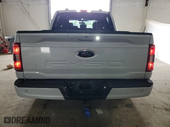 2021 Ford F-150 XL with VIN 1FTFW1E57MKD13897, listed as a Copart auction lot 58760955 with 95,047 mi miles and Salvage title. Bid and sale history available at DreamBid. Image 6.
