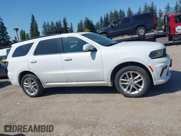 2022 Dodge Durango GT Plus z VIN 1C4RDJDGXNC219398, wystawiony jako IAAI lot #42158459 z przebiegiem 57 649 mil mil oraz . Historia ofert i sprzedaży dostępna na DreamBid. Obrazek 13.