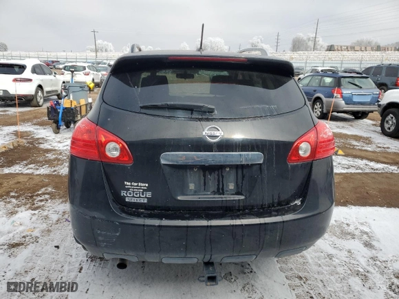 2015 Nissan Rogue Select S with VIN JN8AS5MT6FW154786, listed as a Copart auction lot 45353695 with 123,692 mi miles and Salvage Title. Bid and sale history available at carsss.com. Image 6.