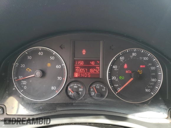 2009 Volkswagen Jetta SE with VIN 3VWRM71K29M038941, listed as a Copart auction lot 49894255 with 193,057 mi miles and Salvage title. Bid and sale history available at DreamBid. Image 9.