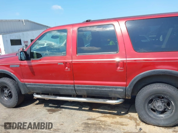 2000 Ford Excursion Limited with VIN 1FMNU43S5YEB26119, listed as a IAAI auction lot 42458492 with 234,586 mi miles and . Bid and sale history available at DreamBid. Image 14.