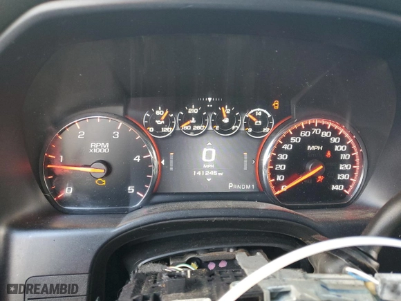 2015 GMC Sierra 3500HD Denali with VIN 1GT424E87FF176566, listed as a Copart auction lot 87201084 with 141,245 mi miles and Salvage Title. Bid and sale history available at carsss.com. Image 9.
