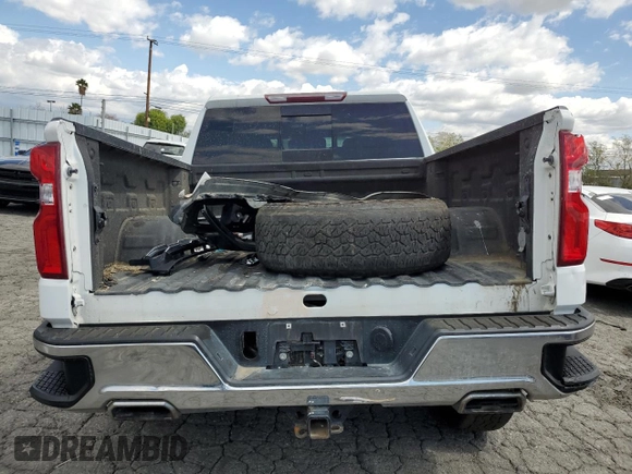 2020 Chevrolet Silverado 1500 LTZ with VIN 1GCUYGEDXLZ185236, listed as a Copart auction lot 51092645 with 88,681 mi miles and Clean Title. Bid and sale history available at DreamBid. Image 6.