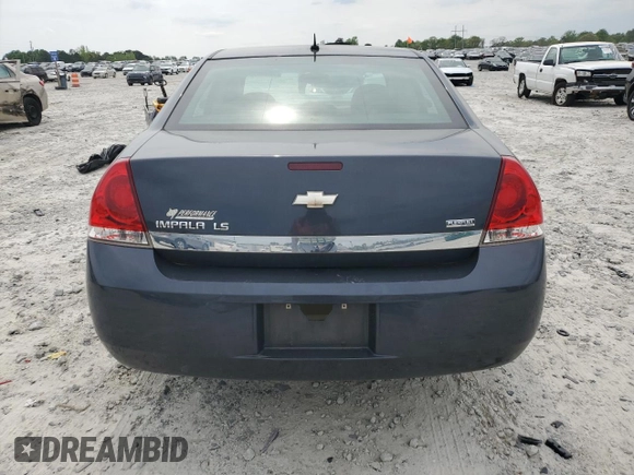 2009 Chevrolet Impala LS with VIN 2G1WB57K191131926, listed as a Copart auction lot 52684875 with 294,965 mi miles and Salvage Title. Bid and sale history available at DreamBid. Image 6.