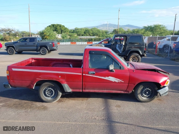 1993 Toyota 2WD Pickups DX with VIN JT4RN81P1P5162011, listed as a IAAI auction lot 41721589 with 207,489 mi miles. Bid and sale history available at carsss.com. Image 13.