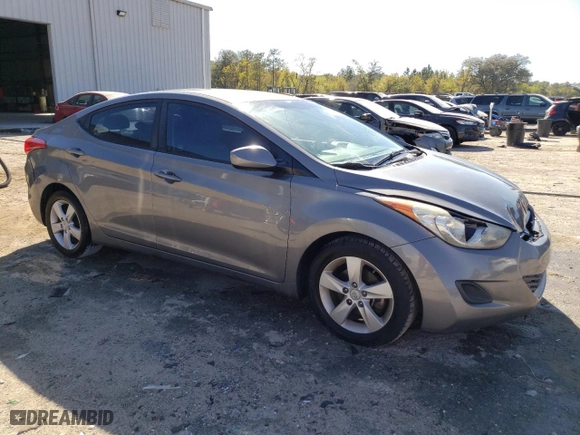 2013 Hyundai Elantra Limited with VIN 5NPDH4AE3DH381394, listed as a Copart auction lot 49690835 with 148,980 mi miles and Salvage Title. Bid and sale history available at carsss.com. Image 4.