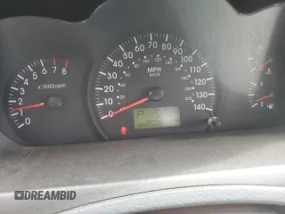 2005 Kia Spectra with VIN KNAFE162655074198, listed as a Copart auction lot 71015104 with 200,819 mi miles and Salvage Title. Bid and sale history available at DreamBid. Image 9.