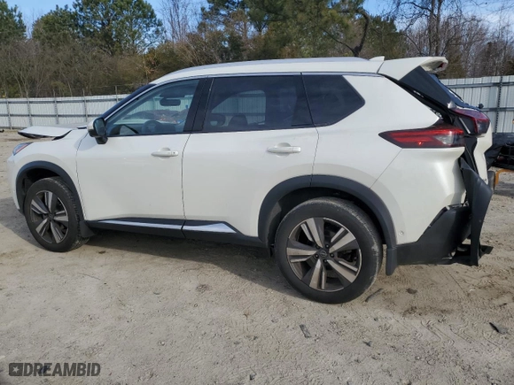2023 Nissan Rogue SL with VIN JN8BT3CA2PW407268, listed as a Copart auction lot 48030295 with 18,014 mi miles and Salvage Title. Bid and sale history available at carsss.com. Image 2.