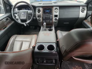 2015 Ford Expedition Max XLT with VIN 1FMJK1JT6FEF33622, listed as a Copart auction lot 59765295 with 160,625 mi miles and Salvage title. Bid and sale history available at DreamBid. Image 8.