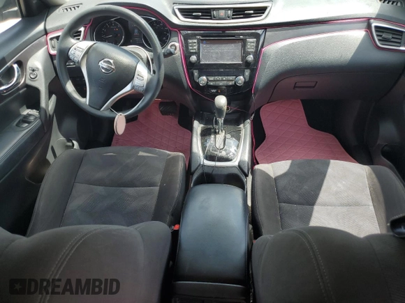 2015 Nissan Rogue S with VIN KNMAT2MT4FP553360, listed as a Copart auction lot 64629834 with 107,423 mi miles and Salvage Title. Bid and sale history available at carsss.com. Image 8.