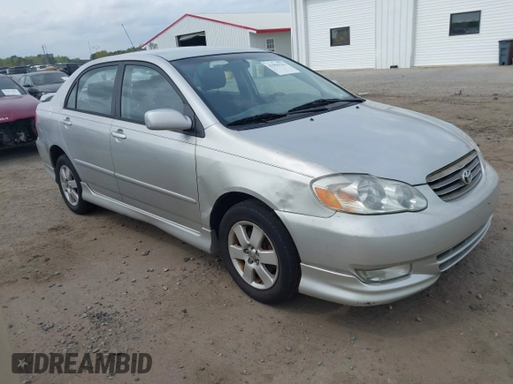 2003 Toyota Corolla CE with VIN 1NXBR32E63Z159400, listed as a IAAI auction lot 41955761 with 258,119 mi miles and . Bid and sale history available at DreamBid. Image 1.