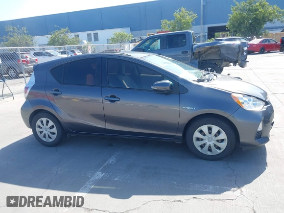 2014 Toyota Prius One with VIN JTDKDTB33E1061088, listed as a IAAI auction lot 42040762 with 206,735 mi miles and . Bid and sale history available at DreamBid. Image 13.