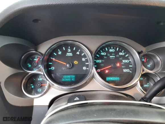 2008 Chevrolet Silverado 1500 LT w/1LT with VIN 3GCEK13M18G198857, listed as a Copart auction lot 87058534 with 263,660 mi miles and Salvage Title. Bid and sale history available at carsss.com. Image 9.
