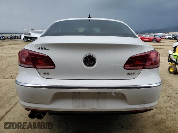 2013 Volkswagen CC Lux with VIN WVWRP7AN8DE548746, listed as a Copart auction lot 51111455 with 131,974 mi miles and Salvage title. Bid and sale history available at DreamBid. Image 6.