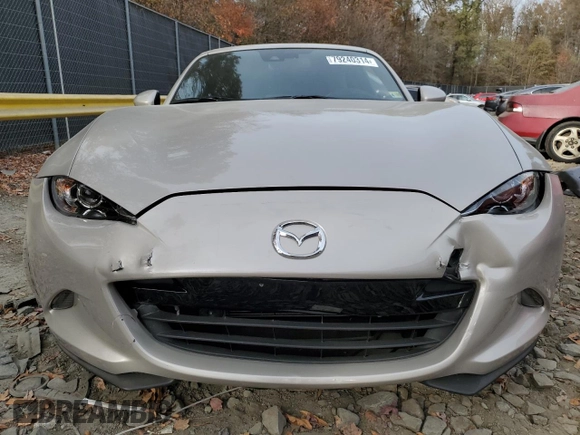 2023 Mazda MX-5 Miata Grand Touring with VIN JM1NDAM70P0552860, listed as a Copart auction lot 79240314 with 16,173 mi miles and Salvage title. Bid and sale history available at DreamBid. Image 5.