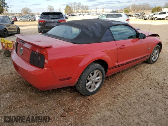 2009 Ford Mustang with VIN 1ZVHT84N995115322, listed as a Copart auction lot 41831315 with 189,669 mi miles and Salvage title. Bid and sale history available at DreamBid. Image 3.