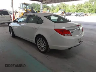 2011 Buick Regal CXL Turbo TO5 with VIN W04GZ5GV4B1091722, listed as a IAAI auction lot 42489999 with 136,136 mi miles and . Bid and sale history available at DreamBid. Image 3.