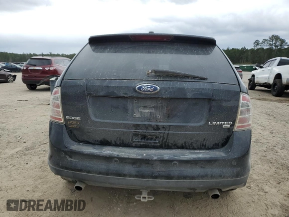 2008 Ford Edge Limited with VIN 2FMDK49C88BA98474, listed as a Copart auction lot 47703155 with 214,960 mi miles and Salvage Title. Bid and sale history available at carsss.com. Image 6.