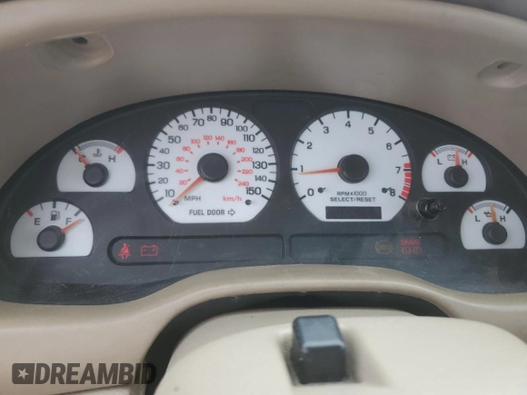 1999 Ford Mustang GT z VIN 1FAFP42X2XF142581, wystawiony jako Copart lot #47624405 z przebiegiem Nie podano mil oraz Szkoda całkowita • Salvage title. Historia ofert i sprzedaży dostępna na DreamBid. Obrazek 9.