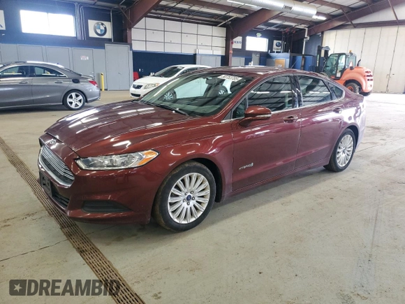 2015 Ford Fusion SE Hybrid with VIN 3FA6P0LU1FR100837, listed as a Copart auction lot 50753785 with 114,268 mi miles and Salvage Title. Bid and sale history available at carsss.com. Image 1.