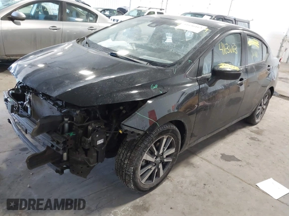 2021 Nissan Versa SV with VIN 3N1CN8EV7ML846218, listed as a IAAI auction lot 41636163 with 72,918 mi miles and . Bid and sale history available at carsss.com. Image 17.