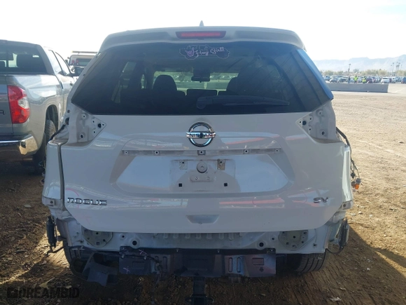 2017 Nissan Rogue SL with VIN 5N1AT2MT8HC825205, listed as a IAAI auction lot 41624814 with 99,989 mi miles. Bid and sale history available at carsss.com. Image 17.