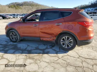 2014 Hyundai Santa Fe Sport with VIN 5XYZU3LB7EG185515, listed as a Copart auction lot 42679185 with 140,742 mi miles and Salvage Title. Bid and sale history available at carsss.com. Image 2.