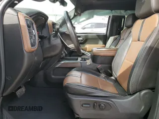 2019 Chevrolet Silverado 1500 High Country with VIN 1GCUYHEL9KZ267244, listed as a Copart auction lot 46989495 with 93,018 mi miles and Salvage Title. Bid and sale history available at carsss.com. Image 7.