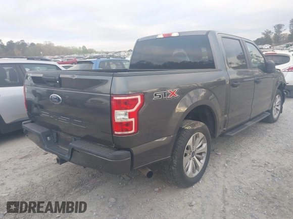 2018 Ford F-150 XL with VIN 1FTEW1C50JFD23545, listed as a IAAI auction lot 41838209 with 129,906 mi miles and . Bid and sale history available at DreamBid. Image 4.