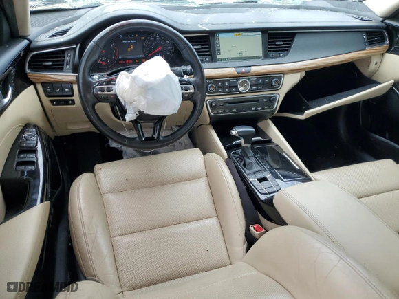 2017 Kia Cadenza Technology with VIN KNALC4J19H5072880, listed as a Copart auction lot 71774684 with 121,197 mi miles and Salvage Title. Bid and sale history available at carsss.com. Image 8.