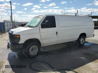 2014 Ford Econoline Cargo Super Duty Commercial with VIN 1FTSS3EL2EDA59008, listed as a Copart auction lot 55925255 with 224,761 mi miles and Clean Title. Bid and sale history available at DreamBid. Image 1.