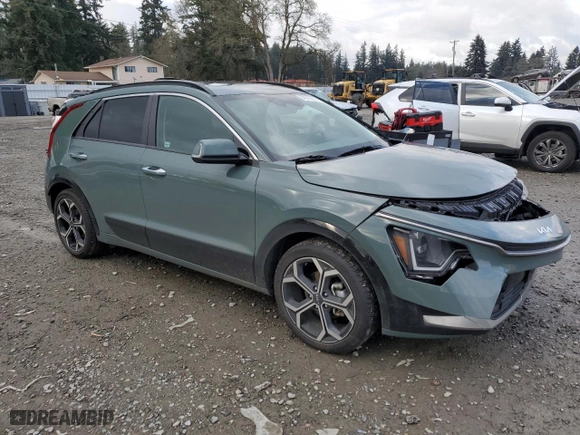 2024 Kia Niro Plug-In Hybrid SX Touring with VIN KNDCR3LF9R5123168, listed as a Copart auction lot 88879205 with 24,146 mi miles and Salvage Title. Bid and sale history available at carsss.com. Image 4.