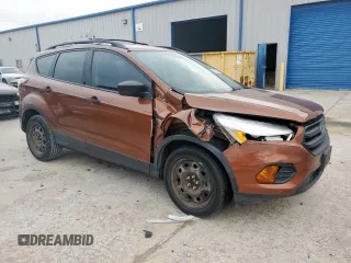 2017 Ford Escape S with VIN 1FMCU0F78HUA80539, listed as a Copart auction lot 57485415 with 131,734 mi miles and Salvage title. Bid and sale history available at DreamBid. Image 4.